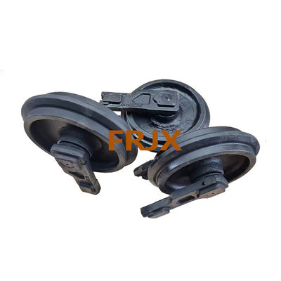 Pièces de mini-pelles Hitachi EX17 EX30 Excavator Roller Idler EX55 Roue de guidage EX70 Pièces de machines de construction