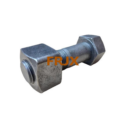 Boulons de voie de bulldozer ZA Grade 12.9 HRC52-58 Boulons métalliques solides moulés à froid certifiés ISO