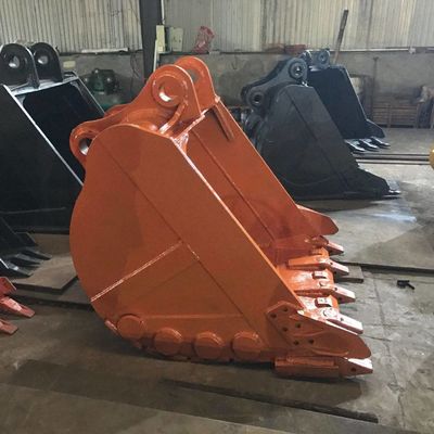 Excavateur à cuve jaune courbe renforcé à charge lourde avec une capacité de 1 m3