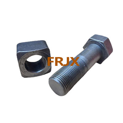 Résistance HRC52-58 Bolt de la pelle Komatsu Niveau 12.9 Forgeage Coulée Finition d'oxyde noir