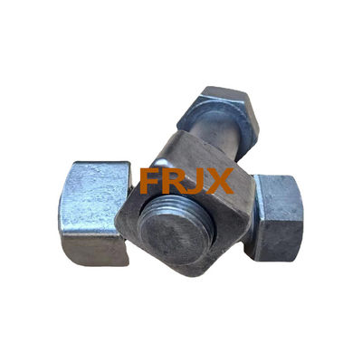 Résistance HRC52-58 Bolt de la pelle Komatsu Niveau 12.9 Forgeage Coulée Finition d'oxyde noir