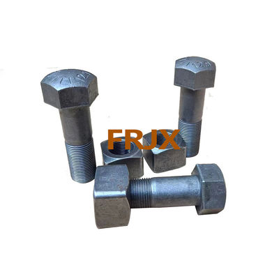 Nouveau boulon d'excavatrice avec finition d'oxyde noir à droite direction du fil de la main technologie de formage à froid