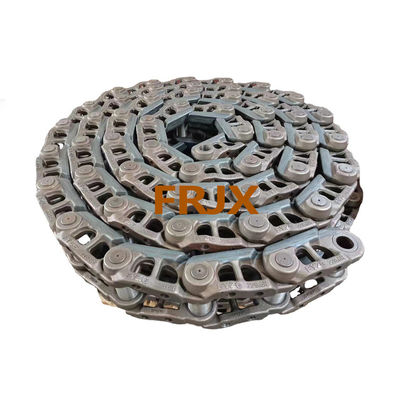 Produit d'ingénierie Chariot de roulement pièces de machines de construction de type jaune Excavateur TRACK LINK 46L (SK200)