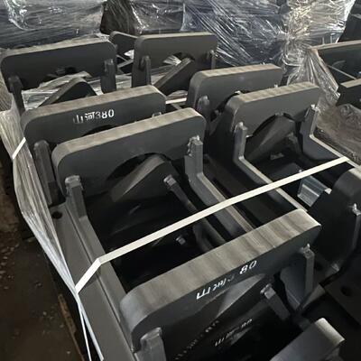 Défenseur de chaîne de la pelle, protecteur de chaîne, composants résistants à l'usure, support de chaîne